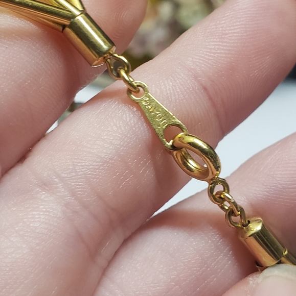 Vintage Avon Multi Color Pearl Beaded Multi Strand Necklace - Picture 8 of 9